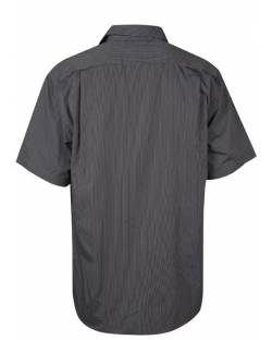 Henley Stripe Mens, Short Sleeve